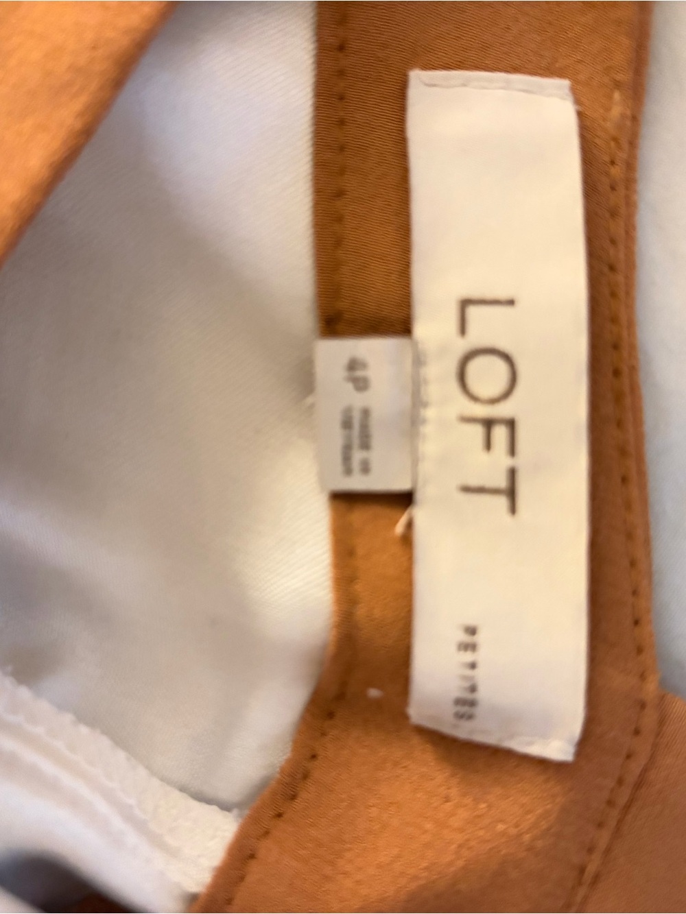 LOFT Cream Maxi Dress - Picture 6 of 8